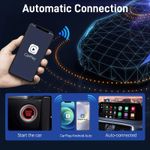 Auto si Moto - Electronice auto - Multimedia auto - Adaptor Wireless CarPlay & Android Auto 2-in-1 Staryon®, transforma conexiunea prin cablu in wireless - Infinity.ro