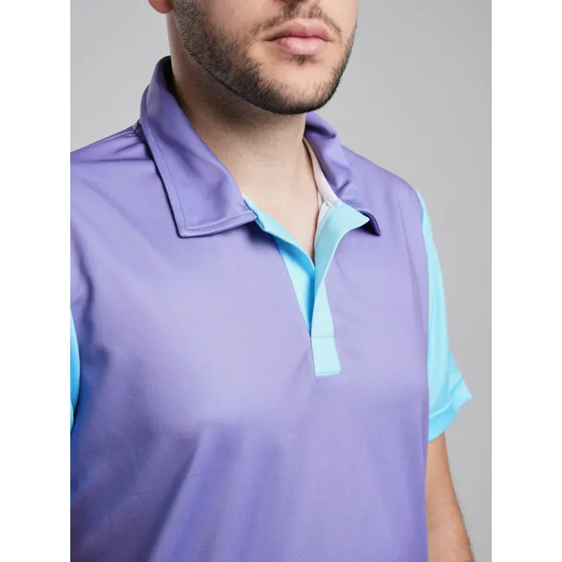 Sport si Outdoor - Echipament Sportiv - Imbracaminte sport - Tricouri sport - Tricou polo bărbați ELECTRYPHY Elevate Mov M - Infinity.ro