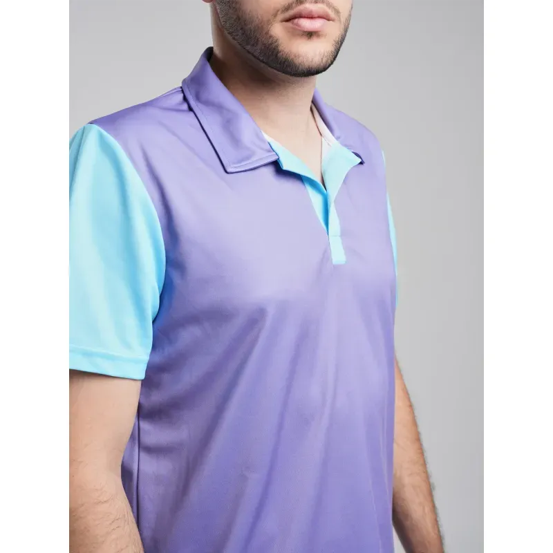 Sport si Outdoor - Echipament Sportiv - Imbracaminte sport - Tricouri sport - Tricou polo bărbați ELECTRYPHY Elevate Mov M - Infinity.ro