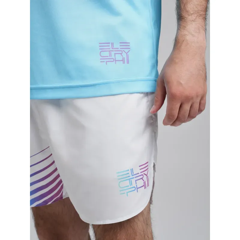Sport si Outdoor - Echipament Sportiv - Imbracaminte sport - Tricouri sport - Tricou polo bărbați ELECTRYPHY Elevate Turquoise XL - Infinity.ro