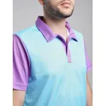 Sport si Outdoor - Echipament Sportiv - Imbracaminte sport - Tricouri sport - Tricou polo bărbați ELECTRYPHY Elevate Turquoise XL - Infinity.ro