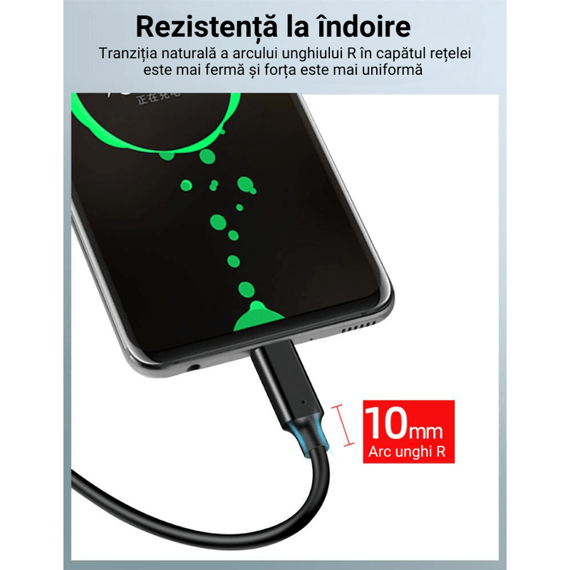 Laptop, Telefoane si Tablete - Telefoane mobile si accesorii - Accesorii Telefoane - Cabluri si adaptoare telefoane - Cablu USB 3.2, PRESTIGE CHARGE®, transfer 10Gbps, AndroidAuto & Apple CarPlay, 60W, compatibil cu orice brand, 1 m - Infinity.ro