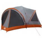Sport si Outdoor - Camping - Corturi camping - Cort de familie Gri si Portocalie 460 x 430 x 214 cm - Infinity.ro