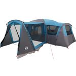 Sport si Outdoor - Camping - Corturi camping - Cort de familie cu acoperis Albastru si Gri 745 x 700 x 217 cm - Infinity.ro