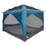 Sport si Outdoor - Camping - Corturi camping - Cort interior cu acoperis Albastru si Gri 300 x 300 x 250 cm - Infinity.ro