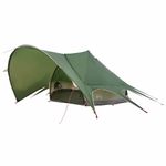Sport si Outdoor - Camping - Corturi camping - Cort Teepee cu acoperis Verde si gri 600 x 600 x 347 cm - Infinity.ro
