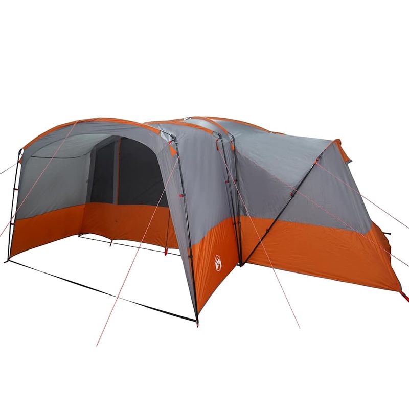Sport si Outdoor - Camping - Corturi camping - Cort de familie Gri si Portocalie 760 x 645 x 230 cm - Infinity.ro