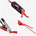 Sport si Outdoor - Camping - Corturi camping - Cort de familie cu acoperis Verde si alb 745 x 700 x 217 cm - Infinity.ro