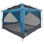 Sport si Outdoor - Camping - Corturi camping - Cort interior cu acoperis Albastru si Gri 300 x 300 x 250 cm - Infinity.ro