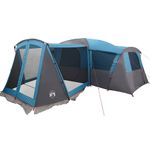 Sport si Outdoor - Camping - Corturi camping - Cort de familie cu acoperis Albastru si Gri 745 x 700 x 217 cm - Infinity.ro