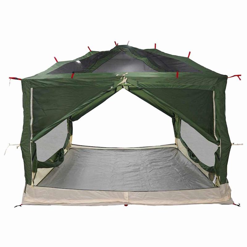 Sport si Outdoor - Camping - Corturi camping - Cort interior cu acoperis Verde si gri 300 x 300 x 250 cm - Infinity.ro