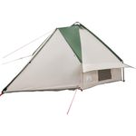 Sport si Outdoor - Camping - Corturi camping - Cort Teepee cu acoperis Verde si alb 490 x 410 x 210 cm - Infinity.ro