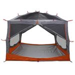 Sport si Outdoor - Camping - Corturi camping - Cort interior cu acoperis Gri si Portocalie 300 x 300 x 250 cm - Infinity.ro