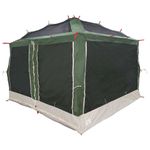 Sport si Outdoor - Camping - Corturi camping - Cort interior cu acoperis Verde si gri 300 x 300 x 250 cm - Infinity.ro