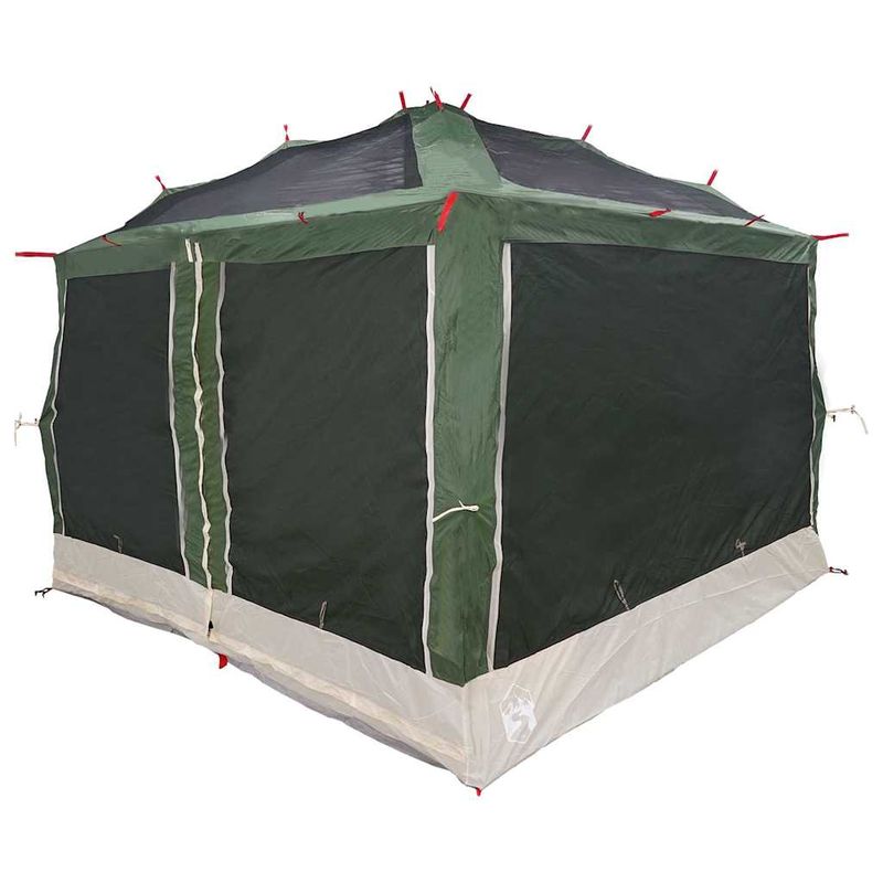 Sport si Outdoor - Camping - Corturi camping - Cort interior cu acoperis Verde si gri 300 x 300 x 250 cm - Infinity.ro
