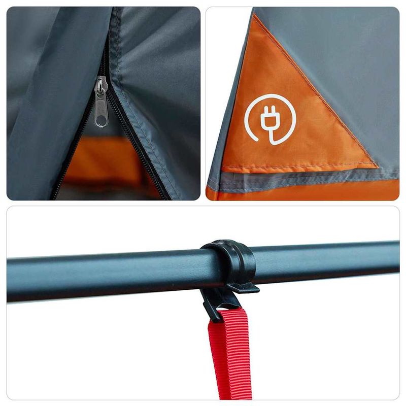 Sport si Outdoor - Camping - Corturi camping - Cort interior din plasa Gri 291 x 291 cm - Infinity.ro