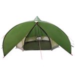 Sport si Outdoor - Camping - Corturi camping - Cort Teepee cu acoperis Verde si gri 600 x 600 x 347 cm - Infinity.ro