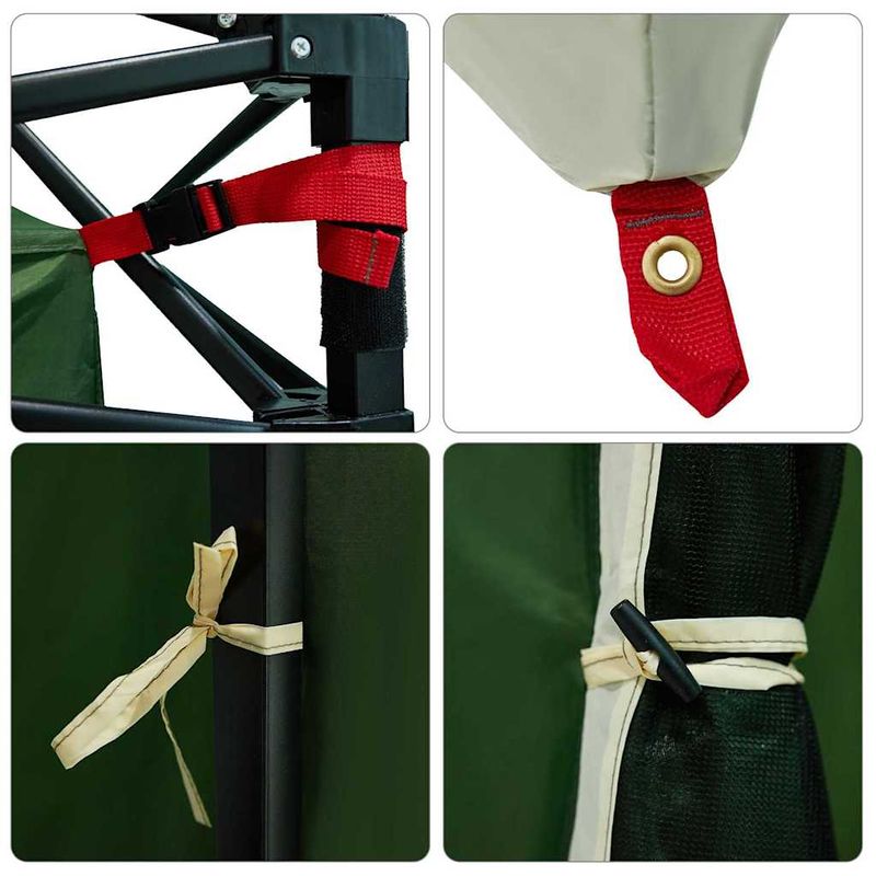 Sport si Outdoor - Camping - Corturi camping - Cort interior din plasa Verde 290 x 288 cm - Infinity.ro