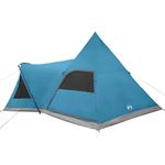 Sport si Outdoor - Camping - Corturi camping - Cort Teepee cu acoperis albastru 545 x 450 x 295 cm - Infinity.ro