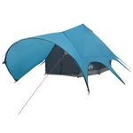 Sport si Outdoor - Camping - Corturi camping - Cort Teepee cu acoperis Albastru si Gri 600 x 600 x 347 cm - Infinity.ro