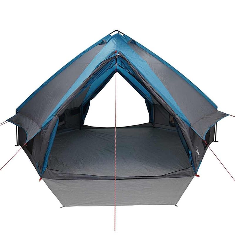 Sport si Outdoor - Camping - Corturi camping - Cort Teepee cu acoperis Albastru si Gri 490 x 410 x 210 cm - Infinity.ro