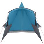 Sport si Outdoor - Camping - Corturi camping - Cort Teepee cu acoperis albastru 720 x 465 x 295 cm - Infinity.ro