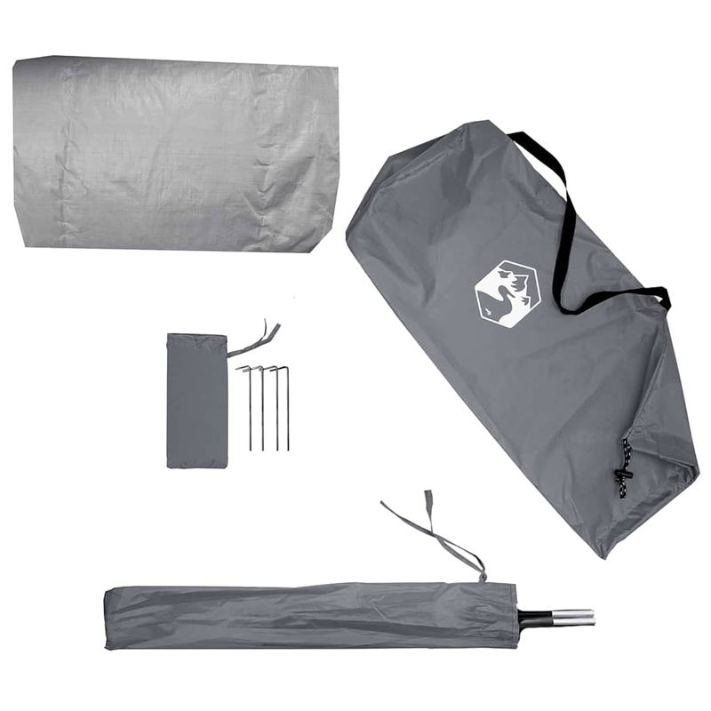 Sport si Outdoor - Camping - Corturi camping - Cort interior Negru 220 x 128 x 110 cm Plasa - Infinity.ro