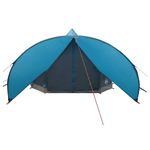 Sport si Outdoor - Camping - Corturi camping - Cort Teepee cu acoperis Albastru si Gri 600 x 600 x 347 cm - Infinity.ro