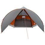 Sport si Outdoor - Camping - Corturi camping - Cort Teepee cu acoperis Gri si Portocalie 600 x 600 x 347 cm - Infinity.ro