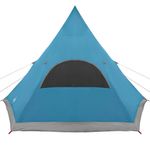 Sport si Outdoor - Camping - Corturi camping - Cort Teepee cu acoperis albastru 545 x 450 x 295 cm - Infinity.ro