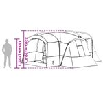 Sport si Outdoor - Camping - Corturi camping - Cort de familie cu acoperis Albastru si Gri 760 x 645 x 230 cm - Infinity.ro