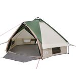 Sport si Outdoor - Camping - Corturi camping - Cort Teepee cu acoperis Verde si alb 490 x 410 x 210 cm - Infinity.ro