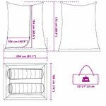 Sport si Outdoor - Camping - Corturi camping - Cort interior Negru 206 x 188 x 175 cm Plasa - Infinity.ro