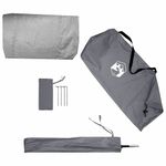 Sport si Outdoor - Camping - Corturi camping - Cort interior Negru 240 x 160 x 133 cm Plasa - Infinity.ro