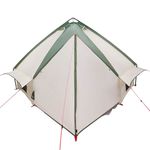 Sport si Outdoor - Camping - Corturi camping - Cort Teepee cu acoperis Verde si alb 490 x 410 x 210 cm - Infinity.ro