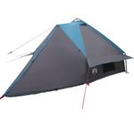 Sport si Outdoor - Camping - Corturi camping - Cort Teepee cu acoperis Albastru si Gri 490 x 410 x 210 cm - Infinity.ro