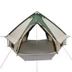 Sport si Outdoor - Camping - Corturi camping - Cort Teepee cu acoperis Verde si gri 490 x 410 x 210 cm - Infinity.ro