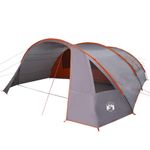 Sport si Outdoor - Camping - Corturi camping - Cort tunel cu acoperis Gri si Portocalie 700 x 590 x 215 cm - Infinity.ro