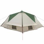 Sport si Outdoor - Camping - Corturi camping - Cort Teepee cu acoperis Verde si gri 490 x 410 x 210 cm - Infinity.ro