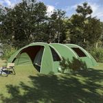Sport si Outdoor - Camping - Corturi camping - Cort tunel cu acoperis Verde si alb 700 x 590 x 215 cm - Infinity.ro