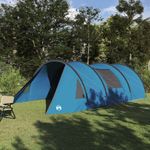 Sport si Outdoor - Camping - Corturi camping - Cort tunel cu acoperis Albastru si Gri 778 x 356 x 210 cm - Infinity.ro