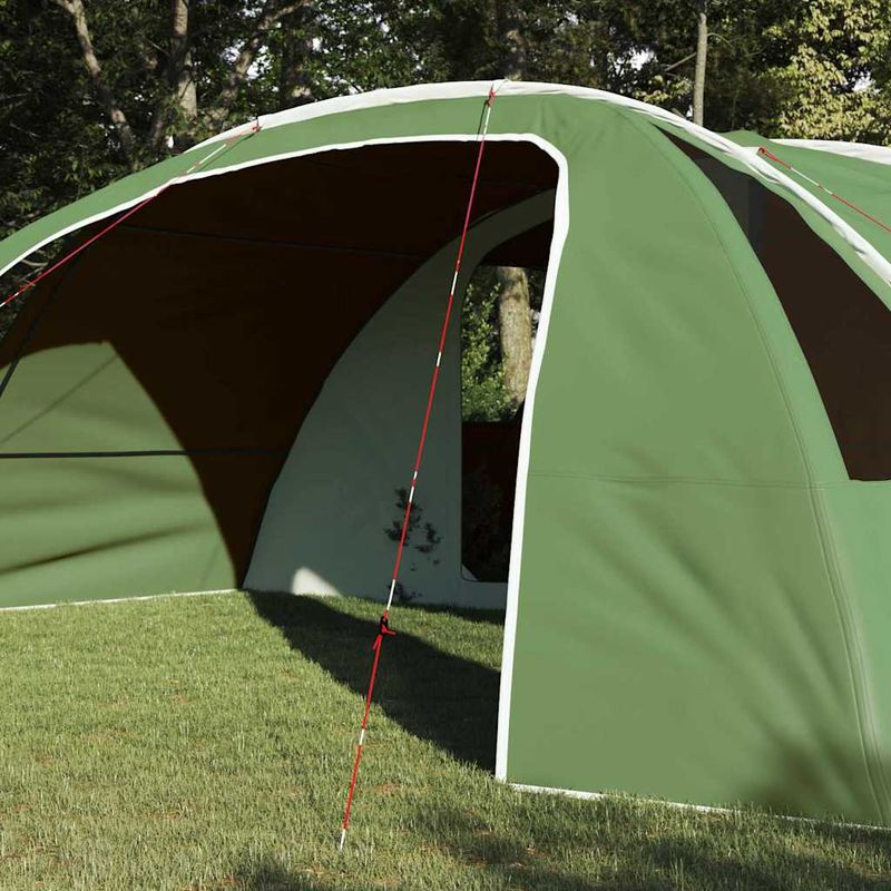 Sport si Outdoor - Camping - Corturi camping - Cort tunel cu acoperis Verde si alb 700 x 590 x 215 cm - Infinity.ro