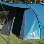 Sport si Outdoor - Camping - Corturi camping - Cort tunel cu acoperis Albastru si Gri 740 x 370 x 220 cm - Infinity.ro