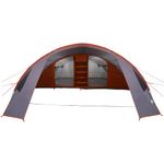 Sport si Outdoor - Camping - Corturi camping - Cort tunel cu acoperis Gri si Portocalie 700 x 590 x 215 cm - Infinity.ro
