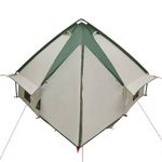 Sport si Outdoor - Camping - Corturi camping - Cort Teepee cu acoperis Verde si gri 490 x 410 x 210 cm - Infinity.ro