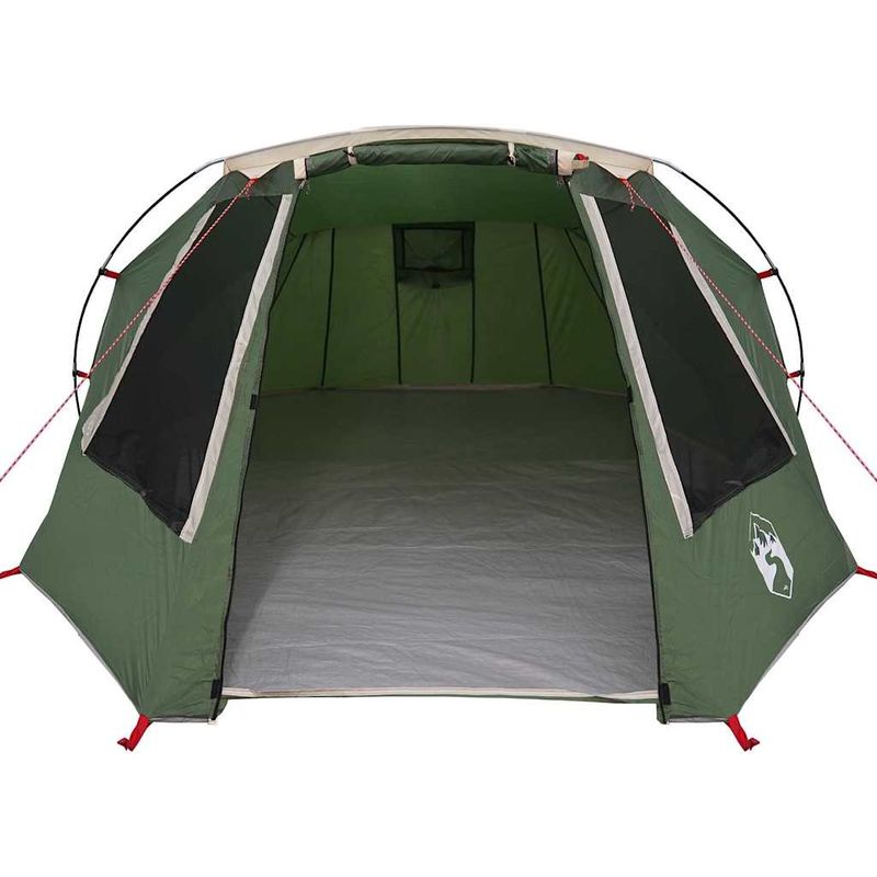 Sport si Outdoor - Camping - Corturi camping - Cort tunel cu acoperis Verde si alb 328 x 228 x 115 cm - Infinity.ro