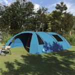 Sport si Outdoor - Camping - Corturi camping - Cort tunel cu acoperis Albastru si Gri 700 x 590 x 215 cm - Infinity.ro