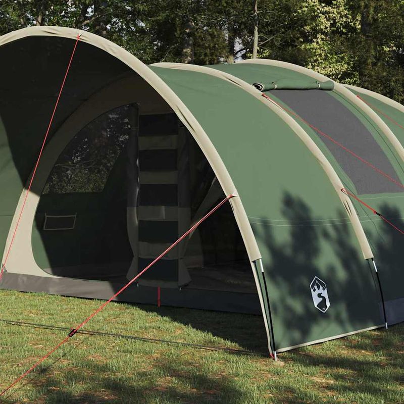 Sport si Outdoor - Camping - Corturi camping - Cort tunel cu acoperis cu depozitare Verde 710 x 460 x 245 cm - Infinity.ro