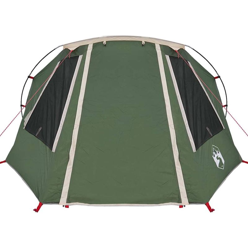 Sport si Outdoor - Camping - Corturi camping - Cort tunel cu acoperis Verde si alb 328 x 228 x 115 cm - Infinity.ro