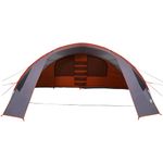 Sport si Outdoor - Camping - Corturi camping - Cort tunel cu acoperis Gri si Portocalie 700 x 590 x 215 cm - Infinity.ro